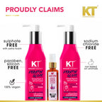 Keratin Shampoo, Conditioner & Onion Serum Set | 3-Step Hair Repair