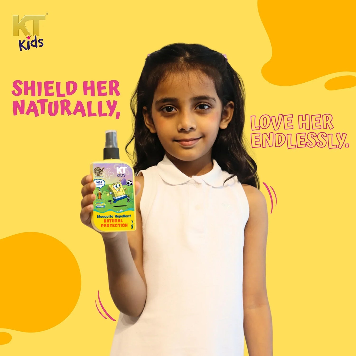 Personal Care Kit For Girls 3+ Years | Shampoo + Hair Oil + Mosquito Repellent