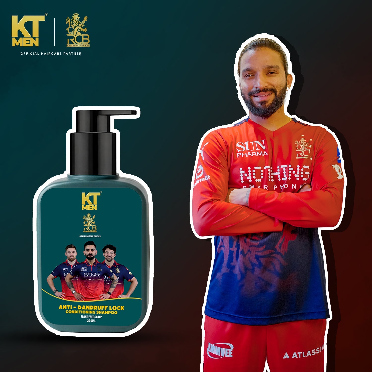 Anti Dandruff Lock Control Conditioning Shampoo For Men