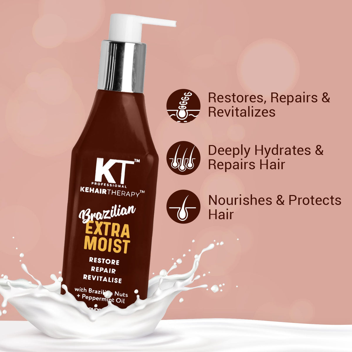 Brazilian Extra Moist Shampoo | Deep Hydration & Repair