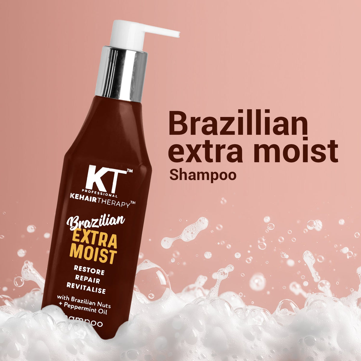 Brazilian Extra Moist Shampoo | Deep Hydration & Repair