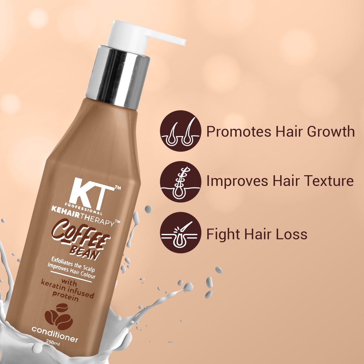 Coffee Bean Conditioner | Hair Fall Control | Keratin | Sulfate-Free
