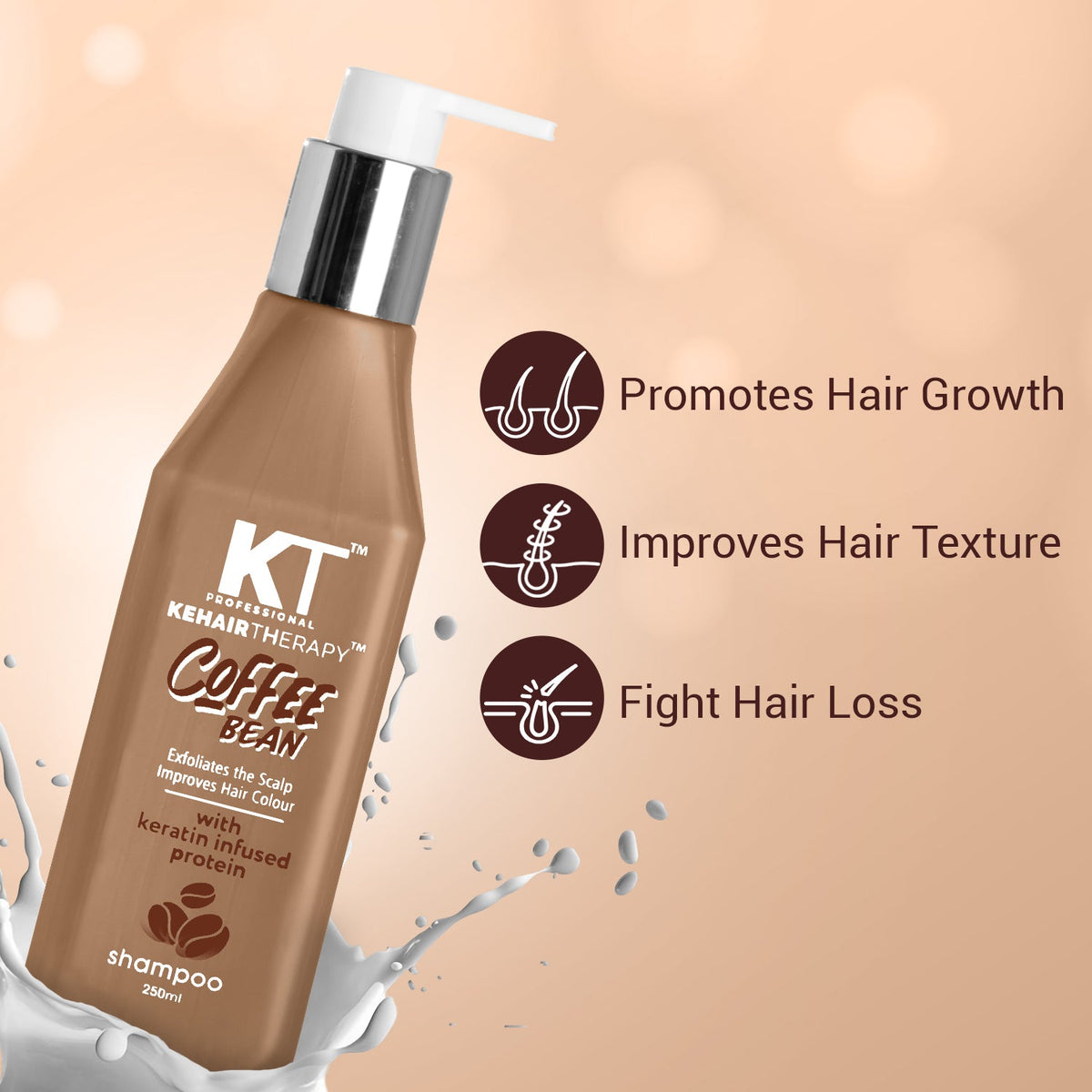Coffee Bean Shampoo | Hair Fall Control | Coffee & Argan Oil