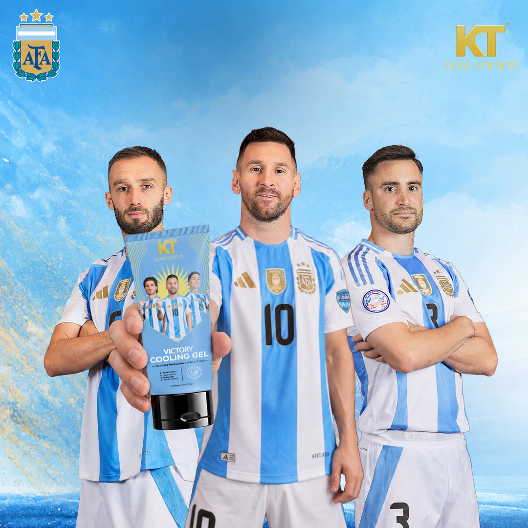 KT GOAT Edition Victory Cooling Gel – Cools, Refreshes & Revives Active Skin (200 GM)