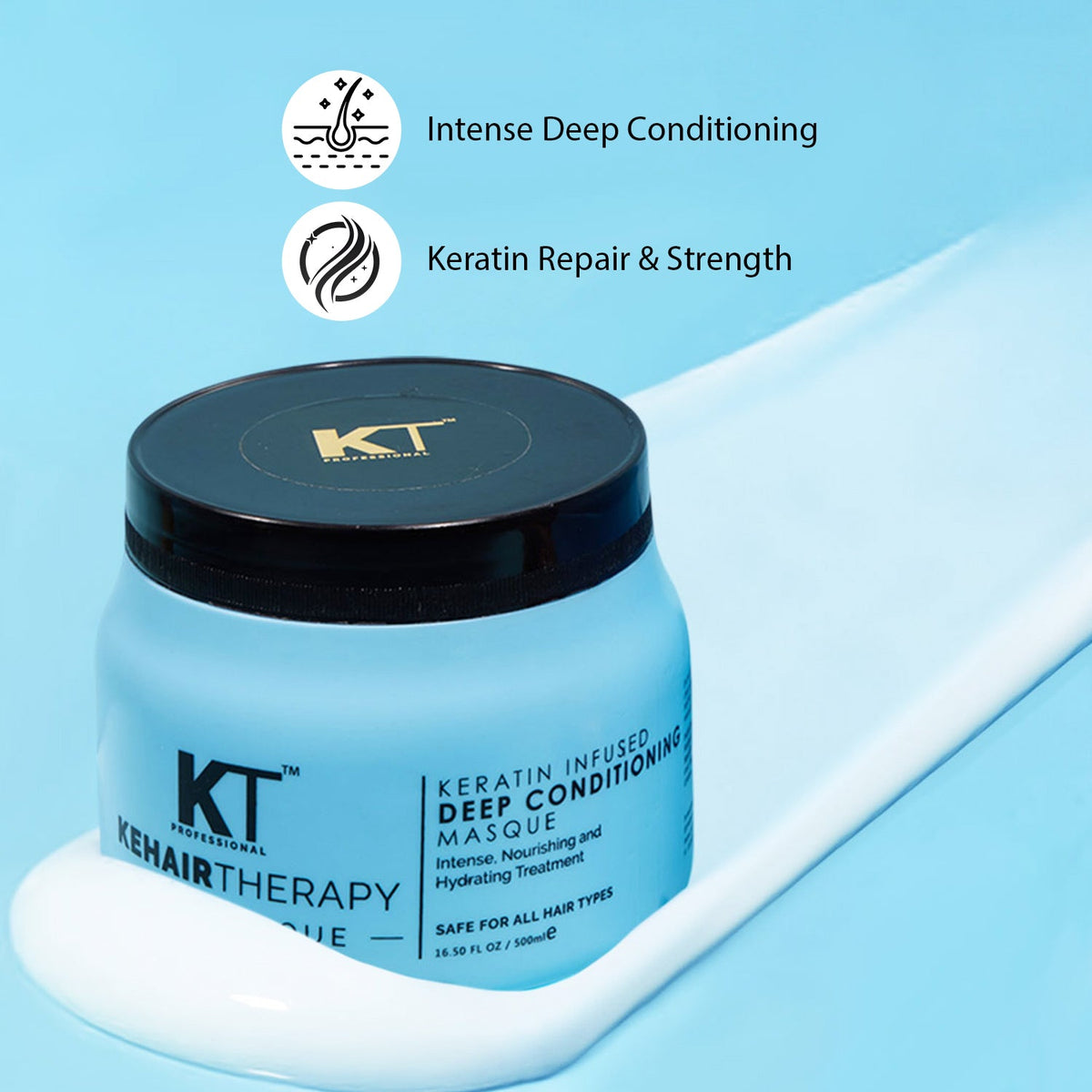 Keratin Infused Deep Conditioning Masque | Repair & Hydrate