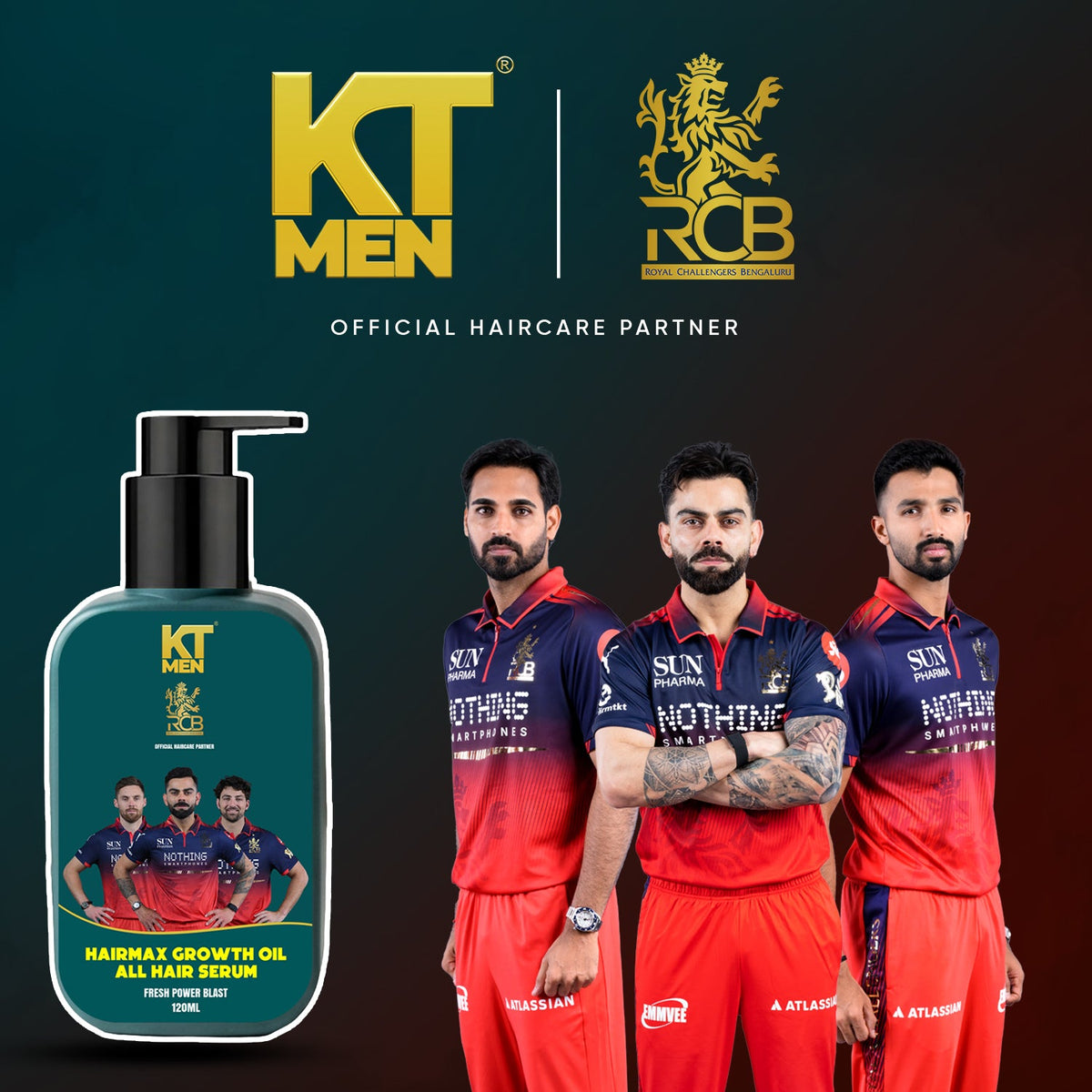 2in1 Hair Max Growth Oil - All Hair Serum (Hair + Beard) - 120 ml