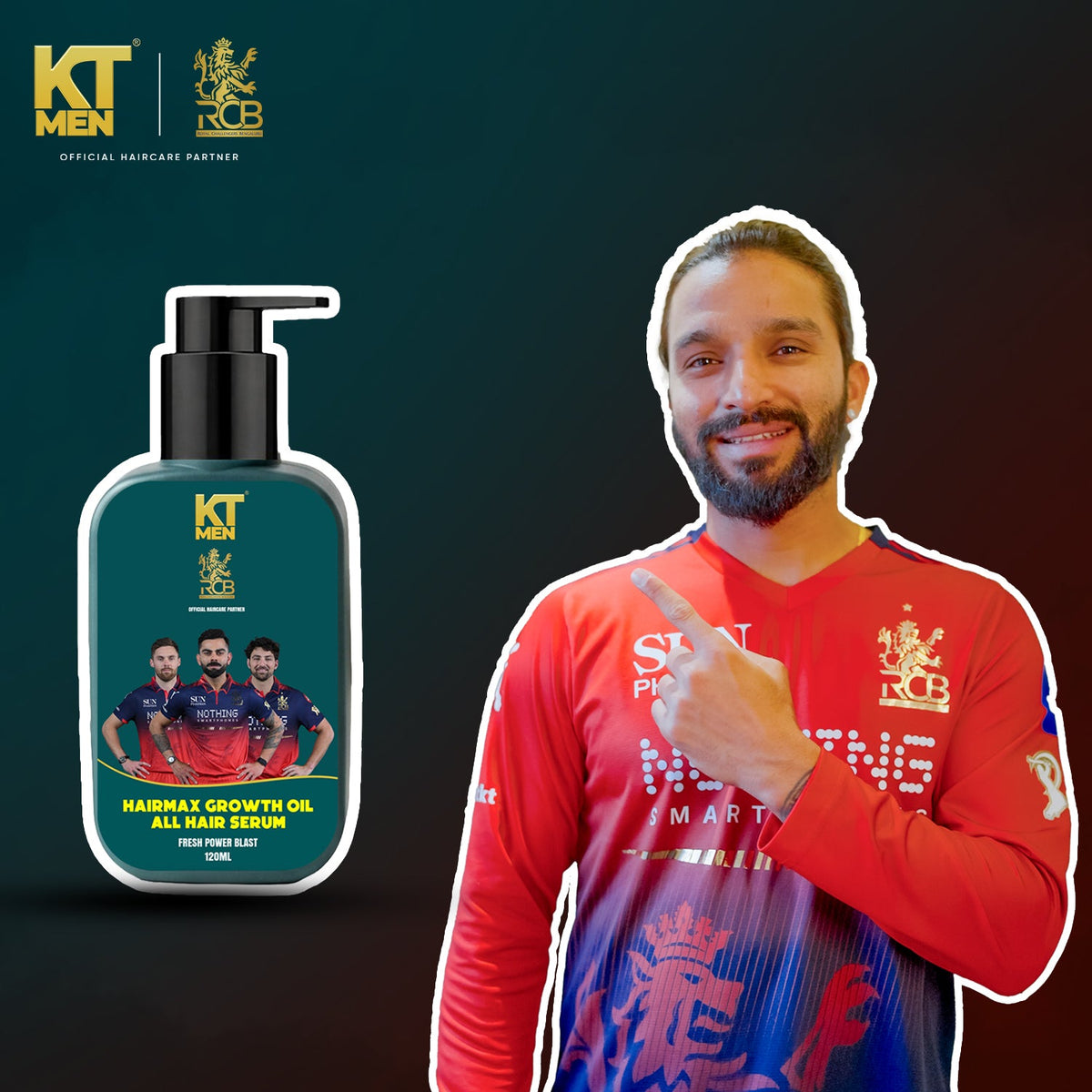 2in1 Hair Max Growth Oil - All Hair Serum (Hair + Beard) - 120 ml