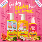 Peppa Pig Kids Hair Care Kit With a Fancy Gift Bag+ Free Peppa pig KeyChain