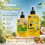 Outdoor Protection Combo | Super Quick Mosquito Repellent + Moisturizing Sunscreen Spray