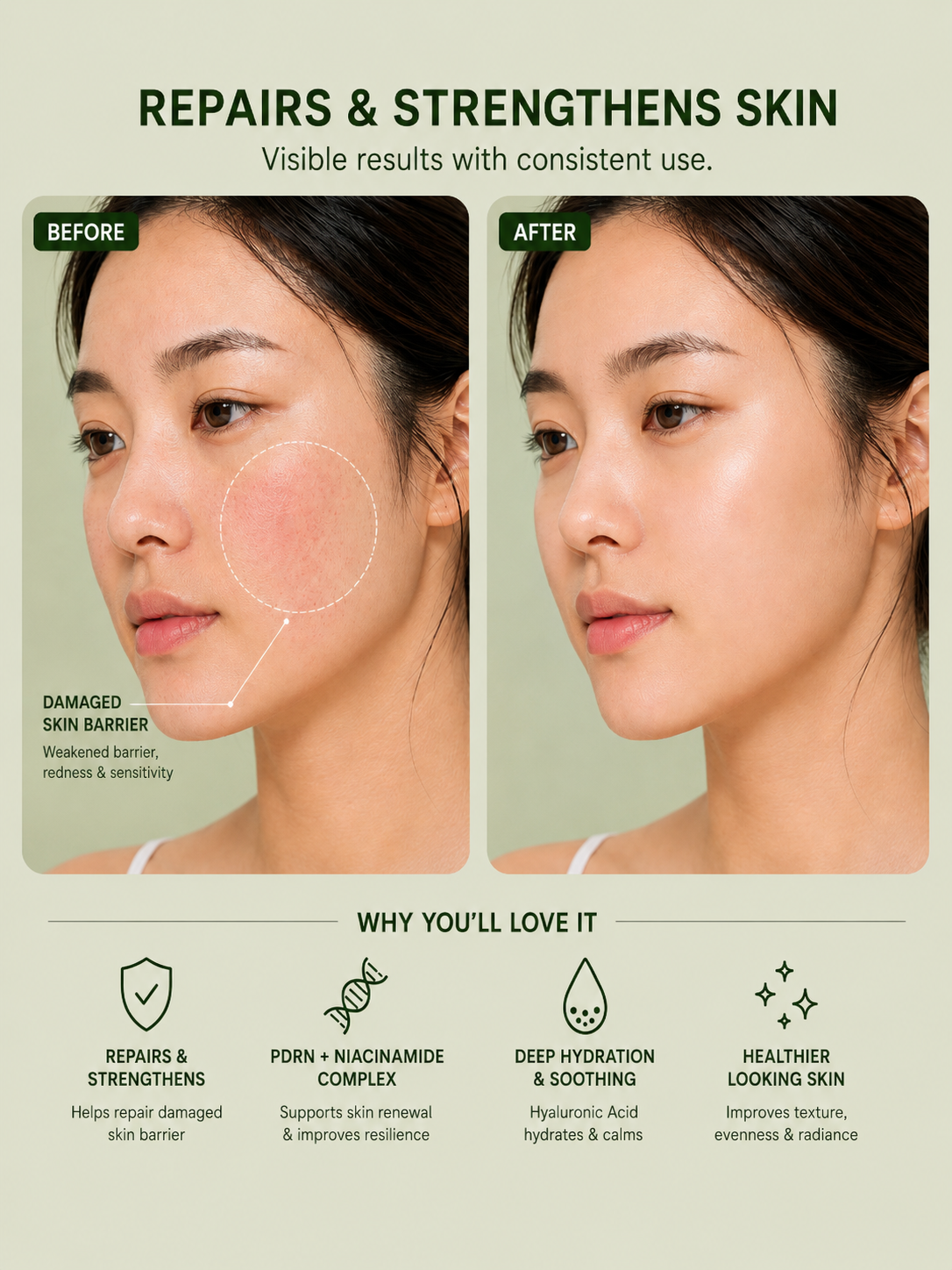 Clinical Korean Skin Repair Combo