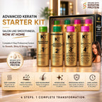 Advanced Keratin Straightening Starter Kit | At-Home | 480ml