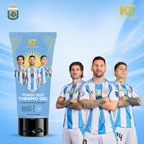KT GOAT Edition Power Heat Thermo Gel – Warm-Up Recovery For Stiff Muscles (200 GM)