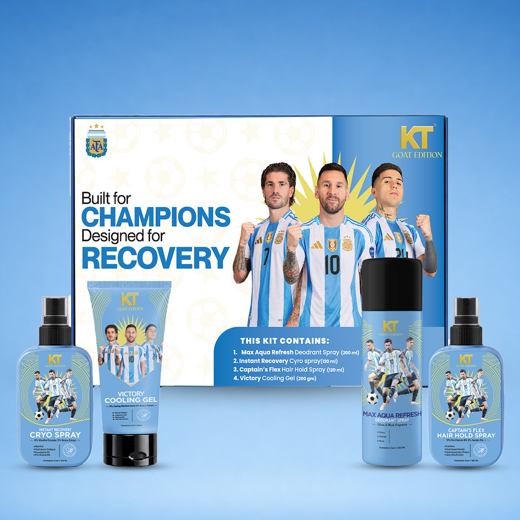 KT Men GOAT Edition Recovery Kit | Built for Champions. Designed for Recovery