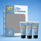 KT GOAT Edition Athletic Recovery Gift Set | Thermo Gel, Body Wash & Body Lotion