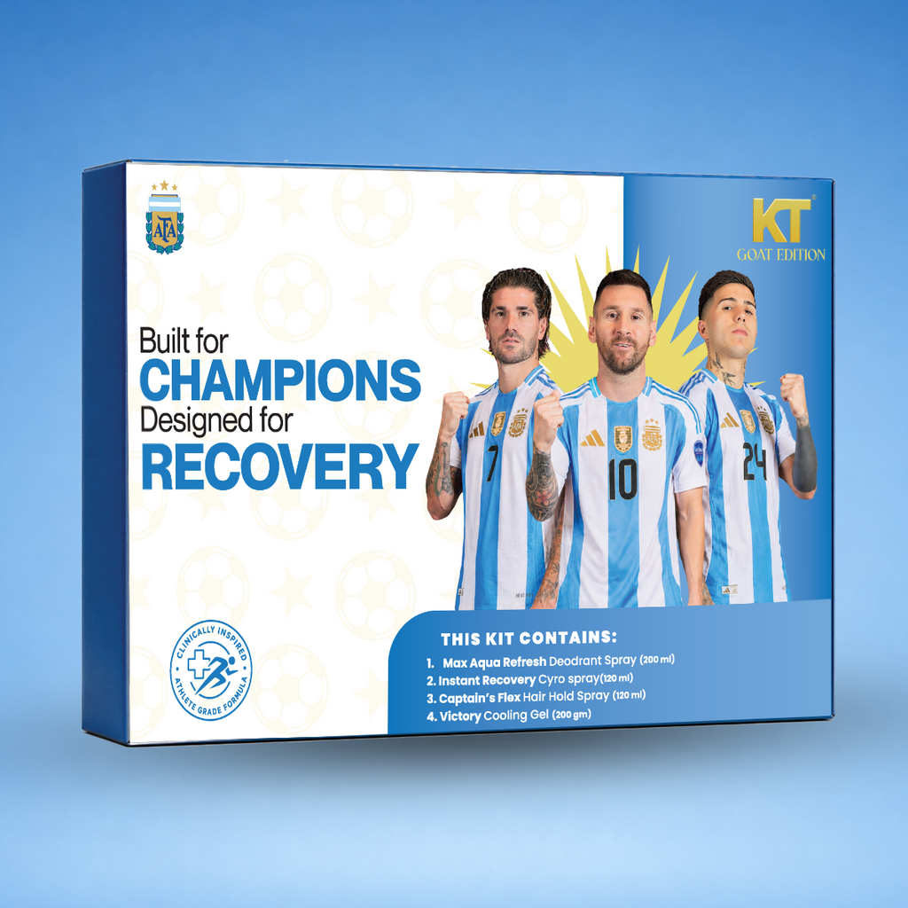 KT Men GOAT Edition Recovery Kit | Built for Champions. Designed for Recovery