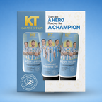 KT GOAT Edition Athletic Recovery Gift Set | Thermo Gel, Body Wash & Body Lotion