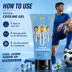 KT GOAT Edition Victory Cooling Gel – Cools, Refreshes & Revives Active Skin (200 GM)