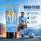 KT GOAT Edition Power Heat Thermo Gel – Warm-Up Recovery For Stiff Muscles (200 GM)
