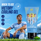 KT GOAT Edition Victory Cooling Gel – Cools, Refreshes & Revives Active Skin (200 GM)