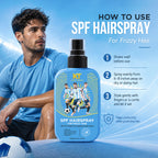 KT GOAT Edition SPF Hairspray For Frizzy Hair – Protects Hair From Heat, UV & Styling Damage (120 ML)