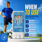 KT GOAT Edition Active Defense Zincstick – Protects Skin From Sun, Sweat & Sports Damage (25 GM)