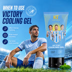 KT GOAT Edition Victory Cooling Gel – Cools, Refreshes & Revives Active Skin (200 GM)