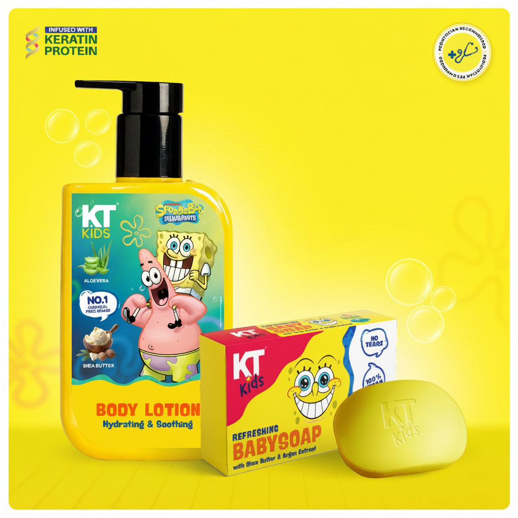 Soft Skin Combo | Refreshing Kids Soap + Moisturizing Kids Lotion