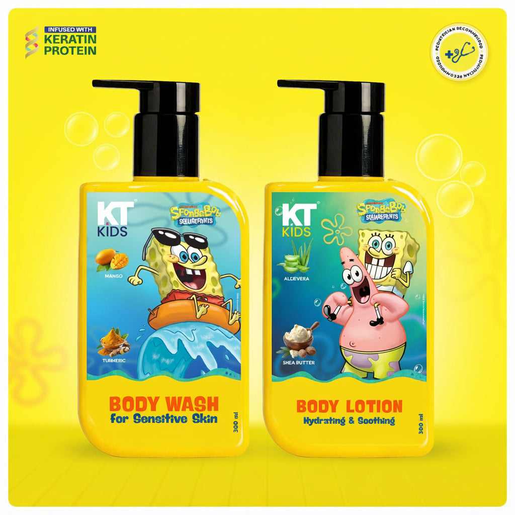 Gentle Body Care Combo | Soft Body Wash + Moisturizing Kids Lotion