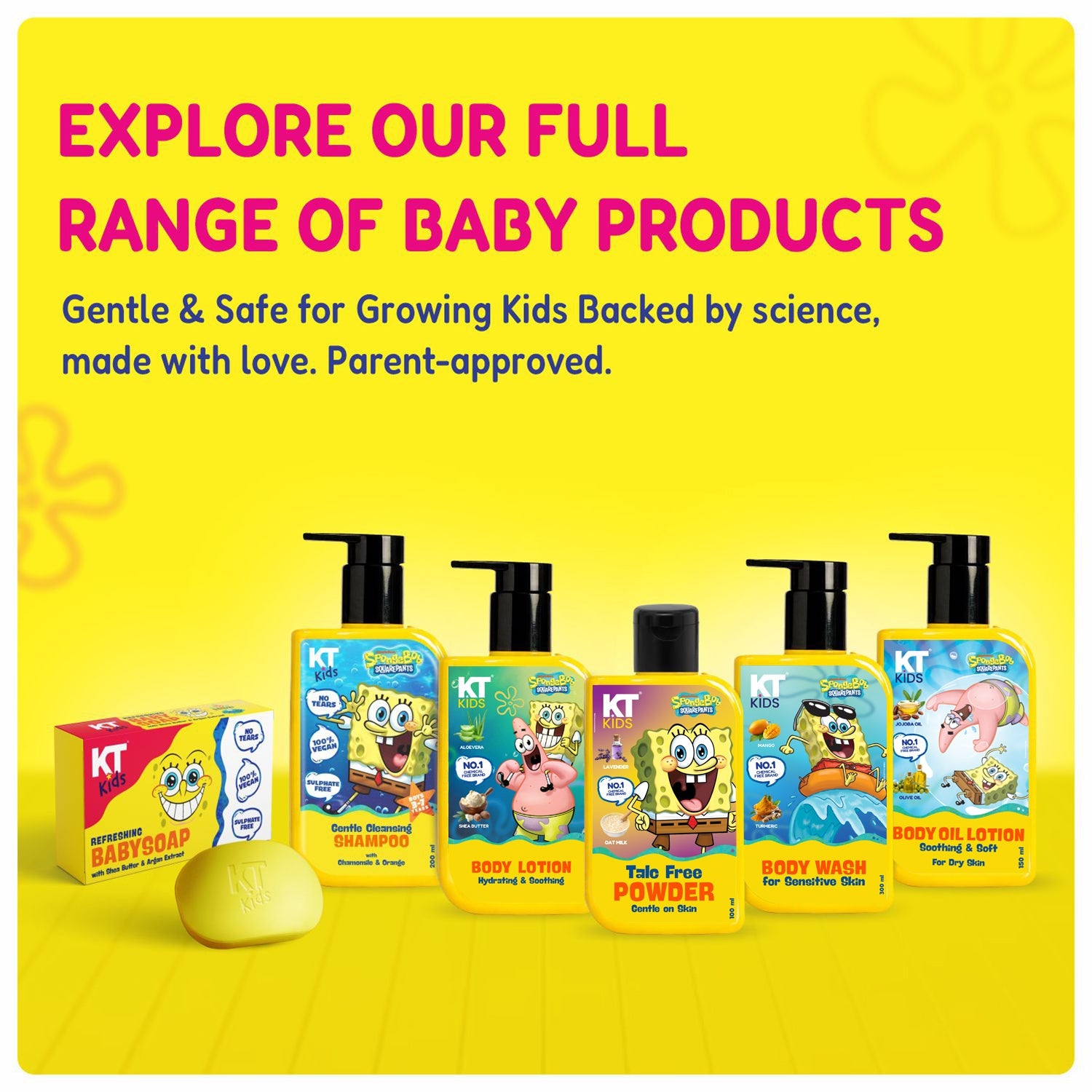 Kids Talc Free Powder | 100gm