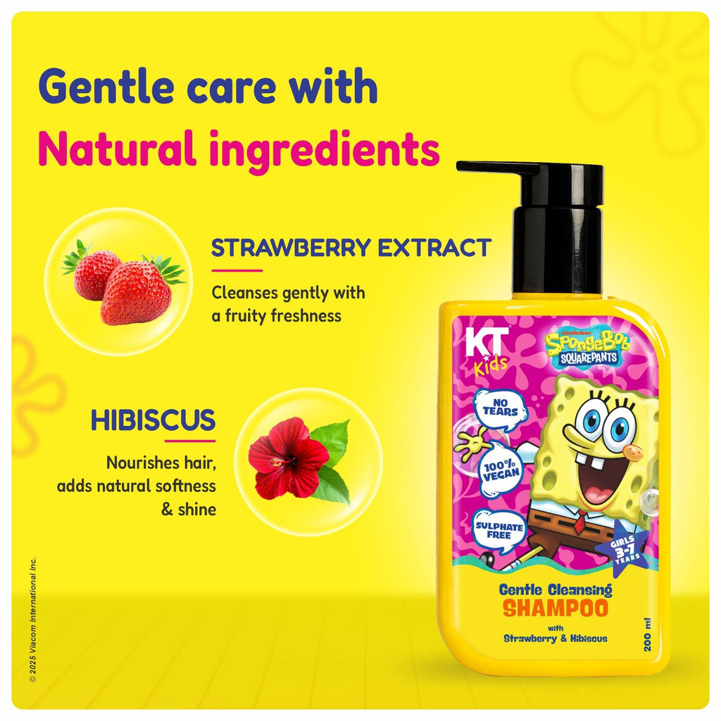 Gentle Cleansing Shampoo | For Girls | 3-7 Yrs | 200ml