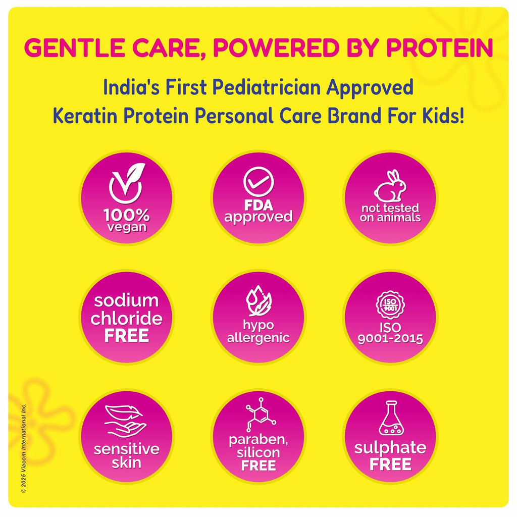 Gentle Cleansing Shampoo | For Girls | 3-7 Yrs | 200ml