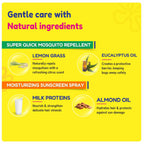 Outdoor Protection Combo | Super Quick Mosquito Repellent + Moisturizing Sunscreen Spray