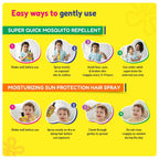Outdoor Protection Combo | Super Quick Mosquito Repellent + Moisturizing Sunscreen Spray