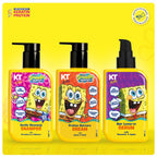 Haircare Trio Combo | Gentle Cleansing Shampoo Girls  Age 3-7 yrs + Conditioner / Protein Haircare Cream + Hair Leave-In Serum