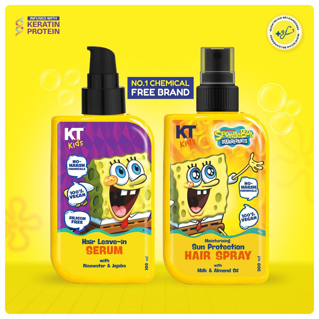 Hair Care Protection Combo | Hair Leave-In Serum + Moisturizing Sun Protection Hair Spray