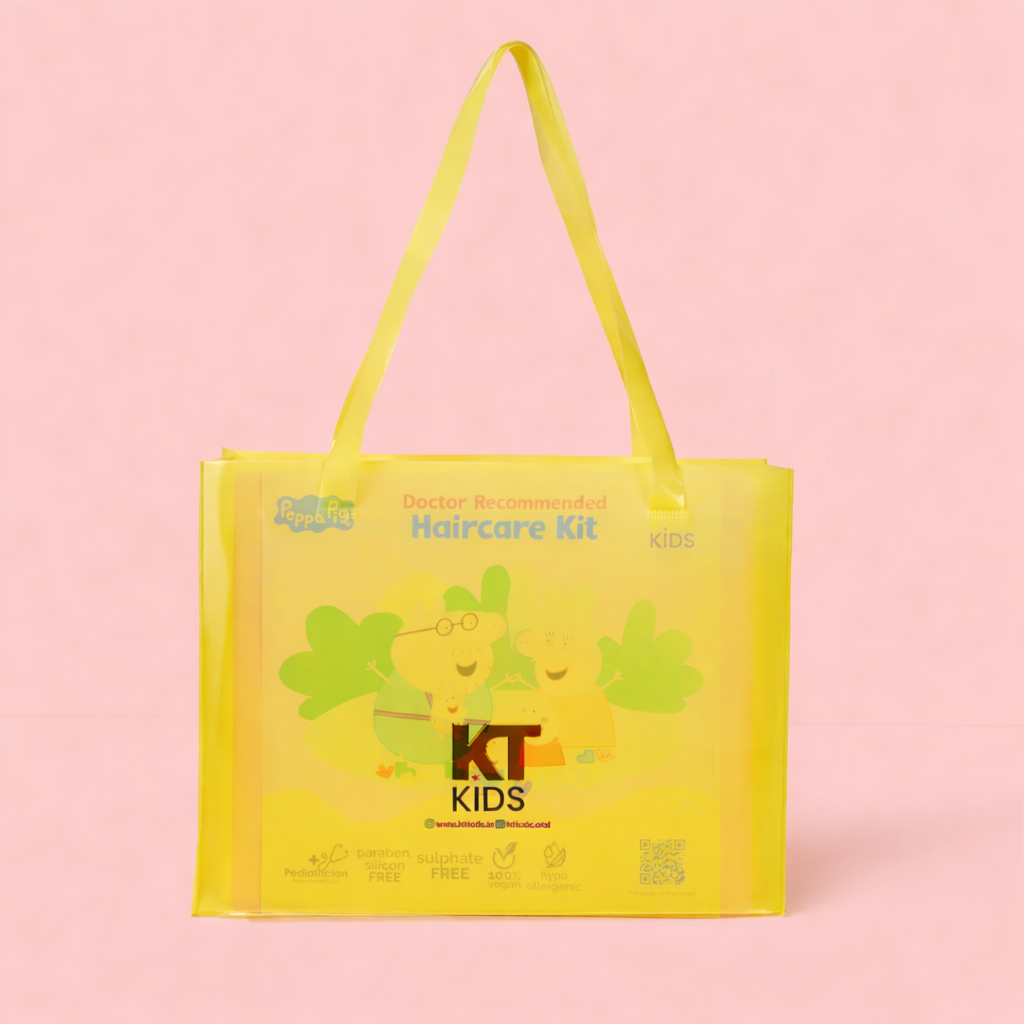 Peppa Pig Kids Hair Care Kit With a Fancy Gift Bag+ Free Peppa pig KeyChain