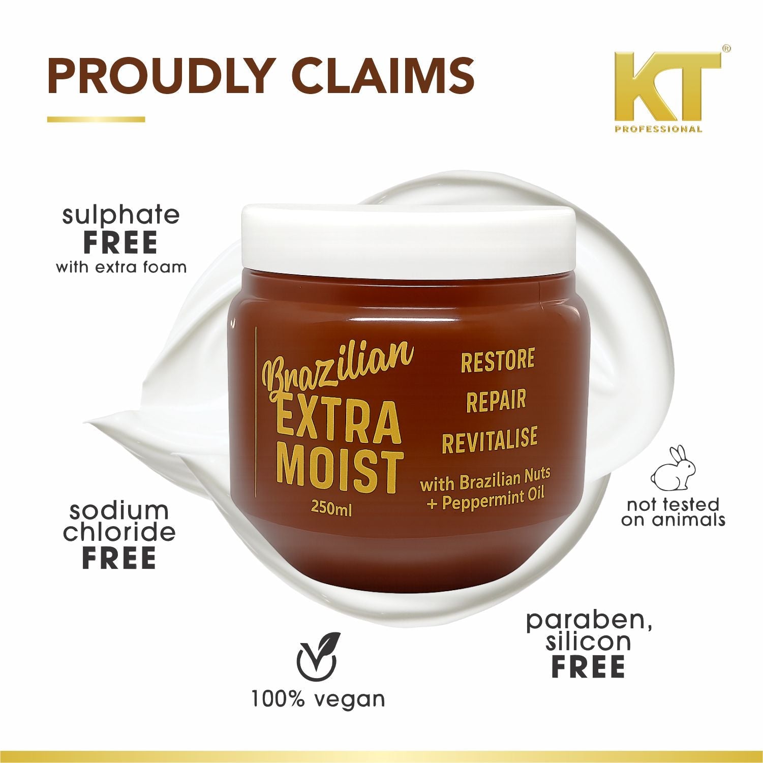 Brazilian Extra Moist Hair Masque - 250ml