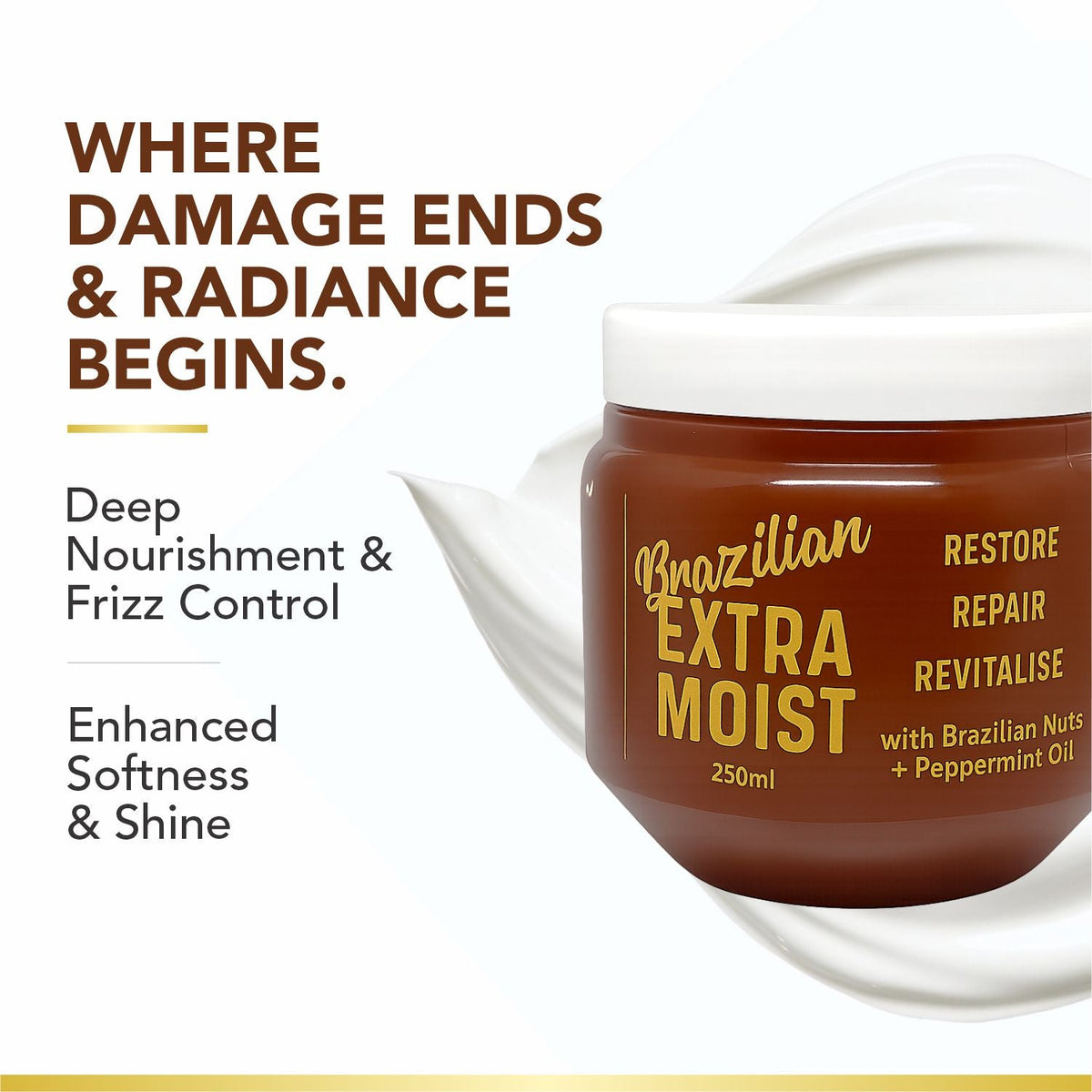 Brazilian Extra Moist Hair Masque - 250ml