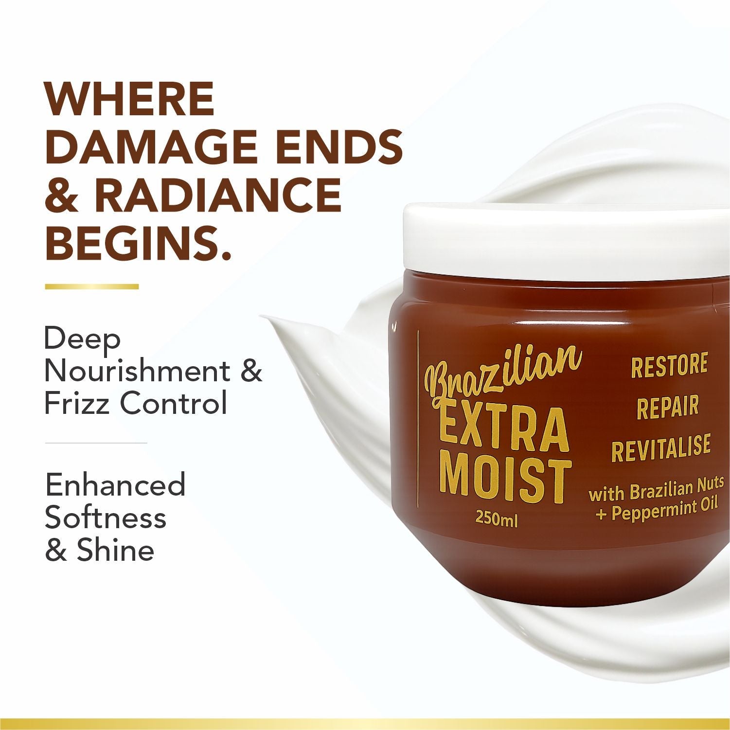 Brazilian Extra Moist Hair Masque - 250ml