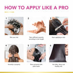 How to apply hair masque
