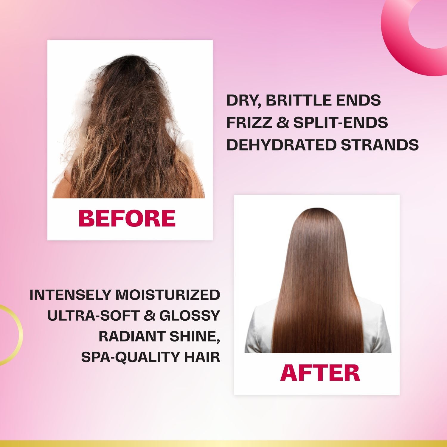 6X Hair Gloss Shampoo | 93% More Shine | Pro-Vitamin | Sulfate-Free