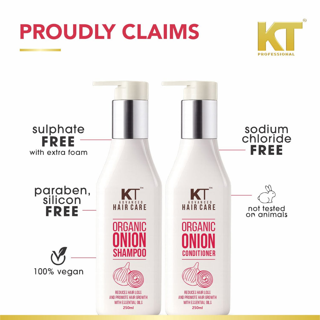 Organic Onion Shampoo & Conditioner | Hair Fall Control | 250ml