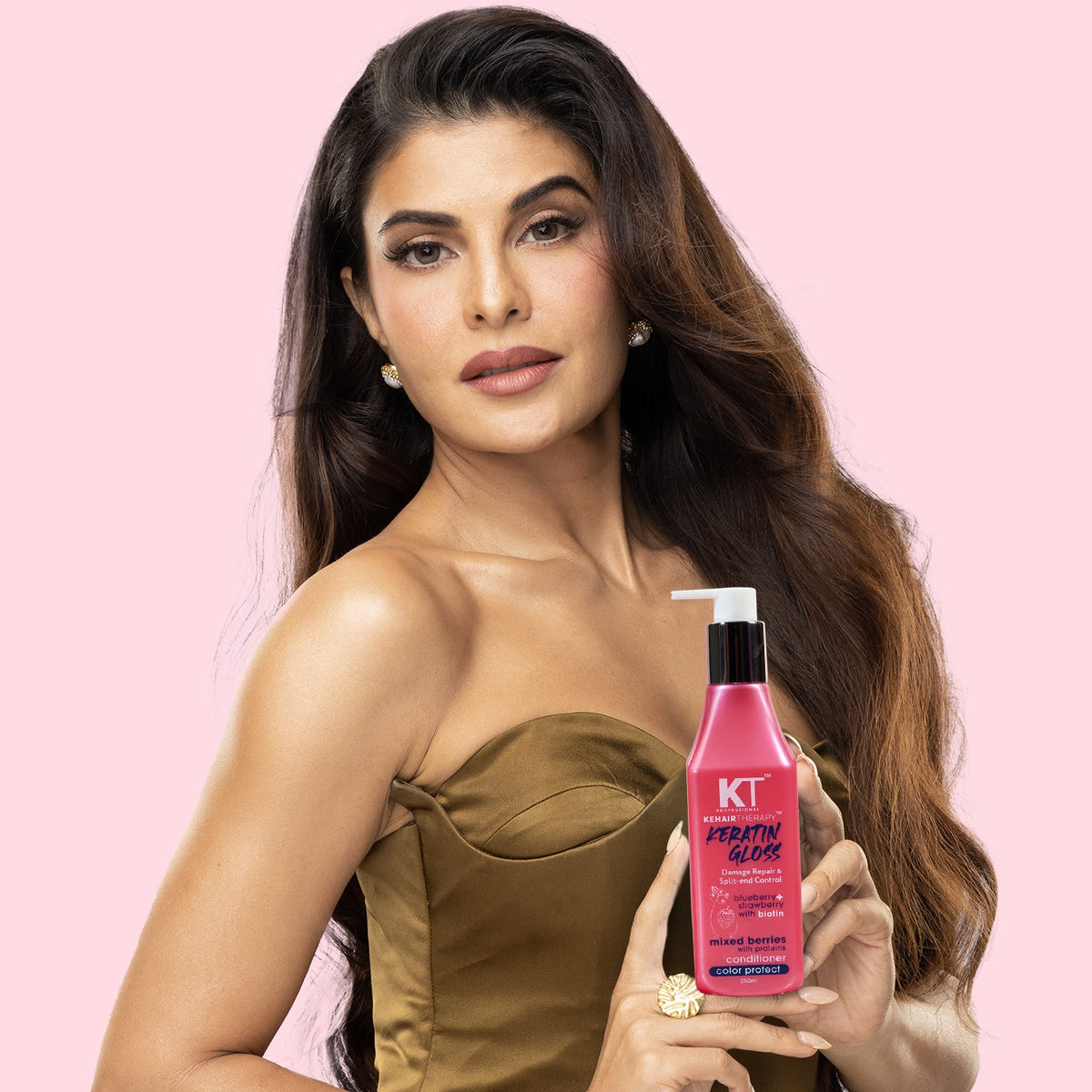 Keratin Gloss Conditioner | Damaged Hair & Split End Repair