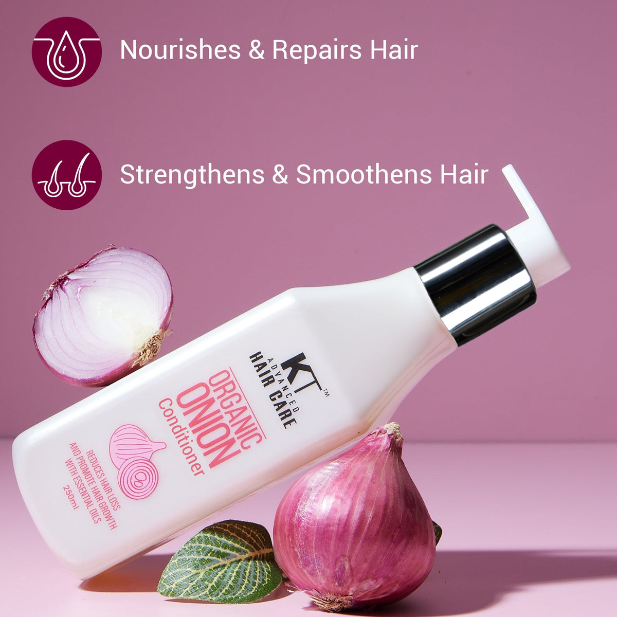 Organic Onion Conditioner | Hair Fall Control | Repairs & Strengthens Hair