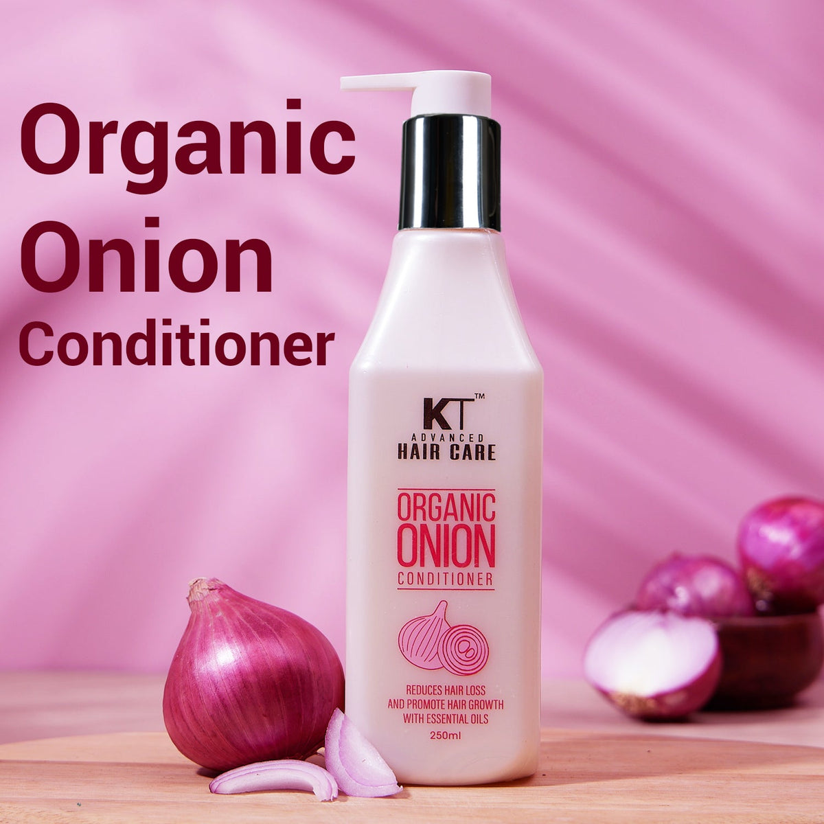 Organic Onion Conditioner | Hair Fall Control | Repairs & Strengthens Hair