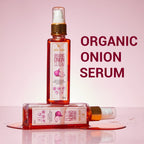 Organic Onion Hair Serum | Hair Fall Control  & Growth | Leave-In