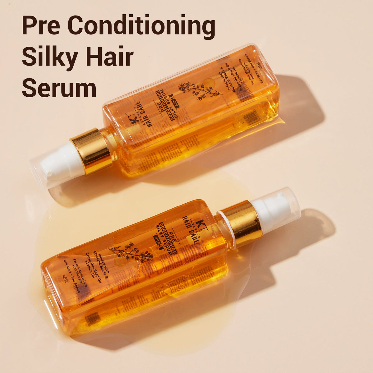 Pre Conditioning Silky Hair Serum | Heat & Frizz Protection | 100ml