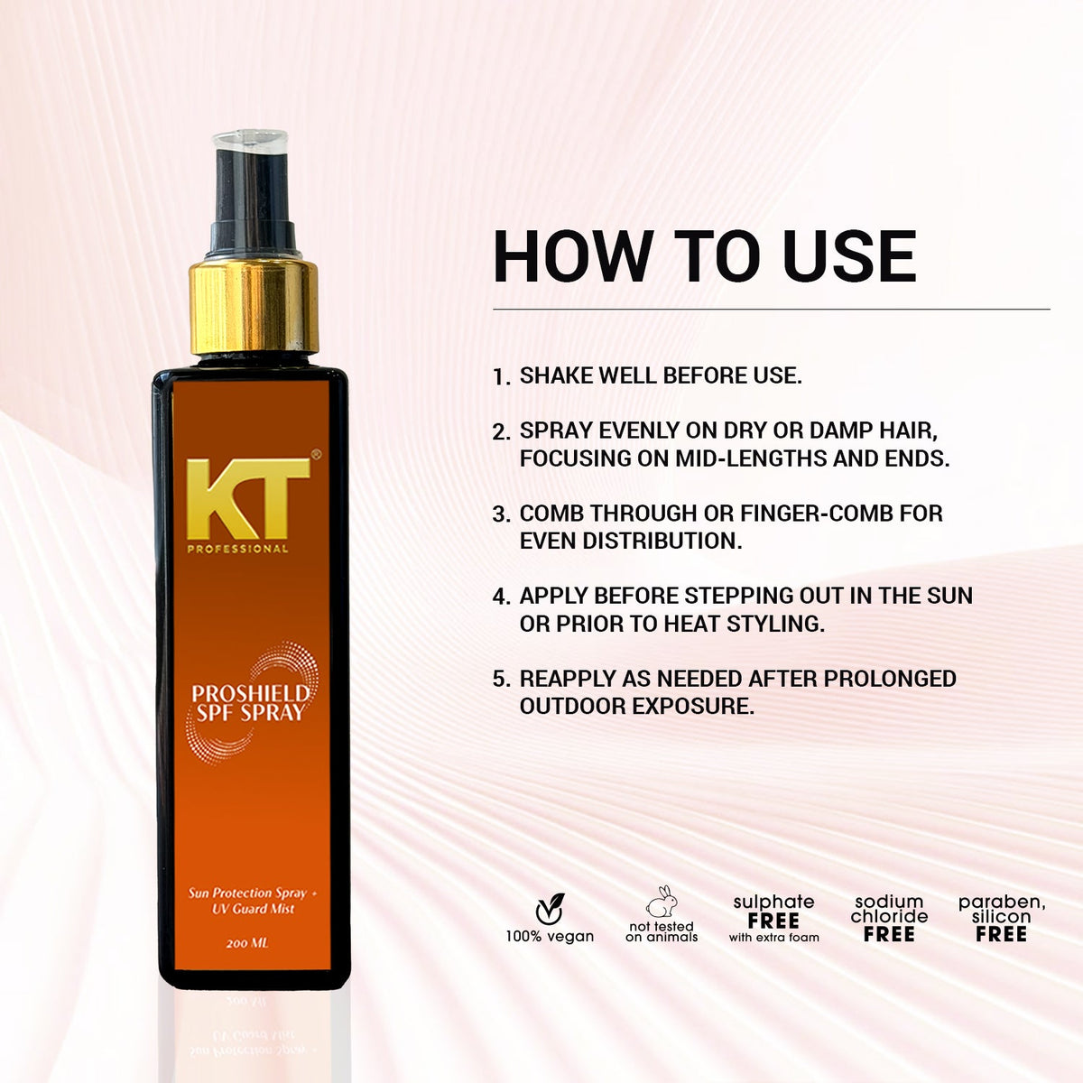 Pro Shield UV Protection Spray | UV & Heat Protection | Pollution Shield