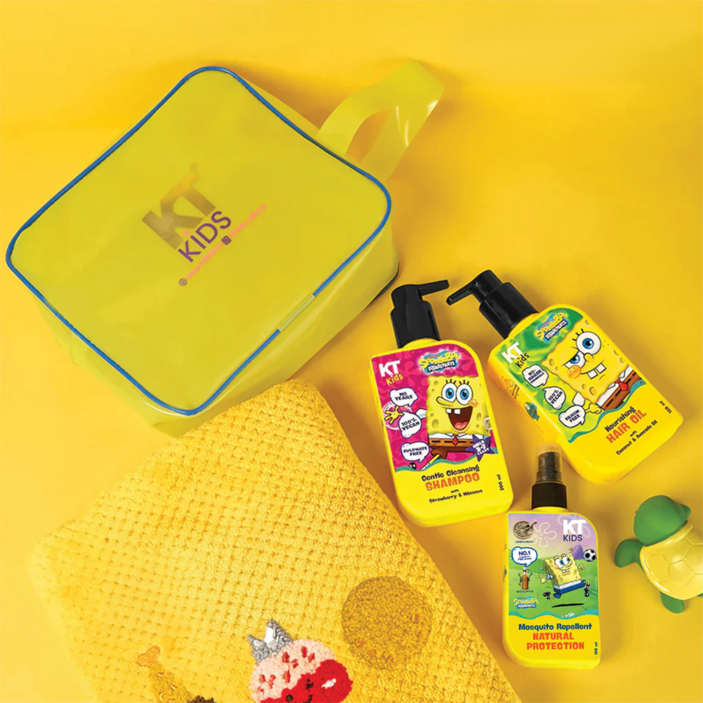 Personal Care Kit For Girls 3+ Years | Shampoo + Hair Oil + Mosquito Repellent