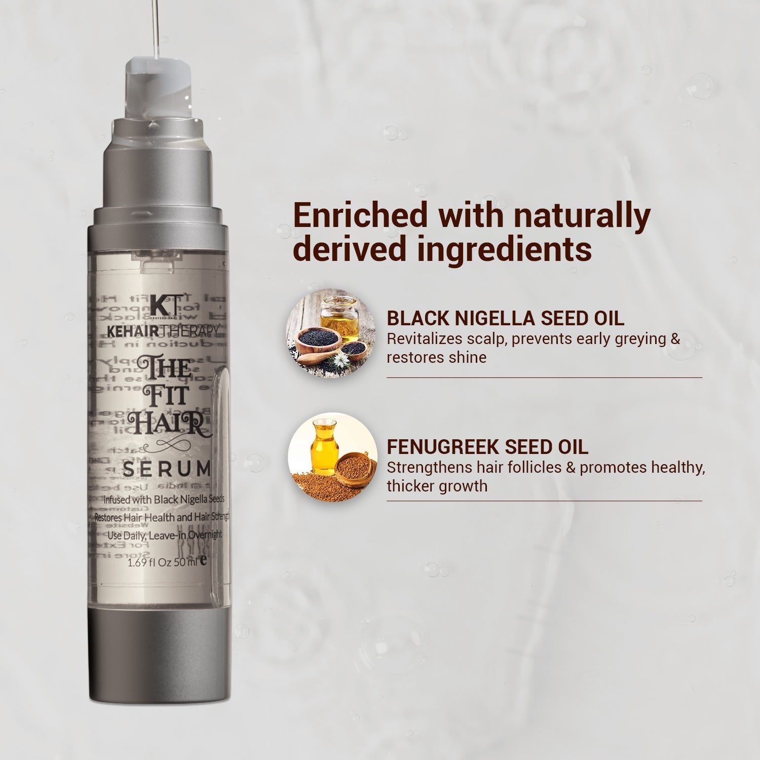 The Fit Hair Serum | Anti-Grey | Promotes Hair Growth | 50ml